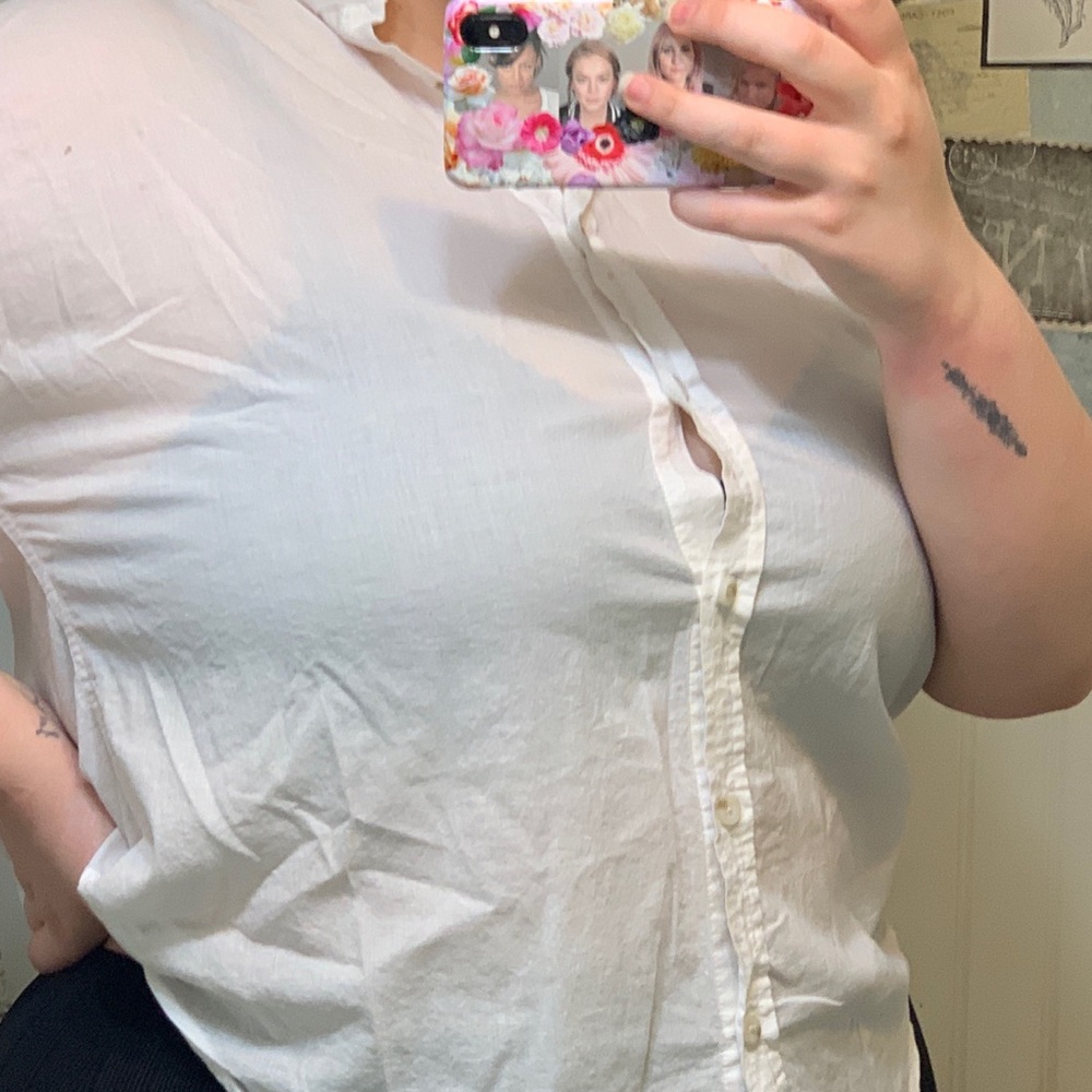 White blouse!